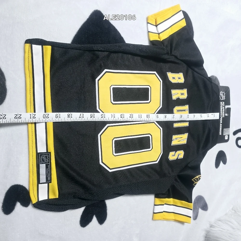 NHL Pet Apparel Boston Bruins Jersey - Size XL Black And Yellow New